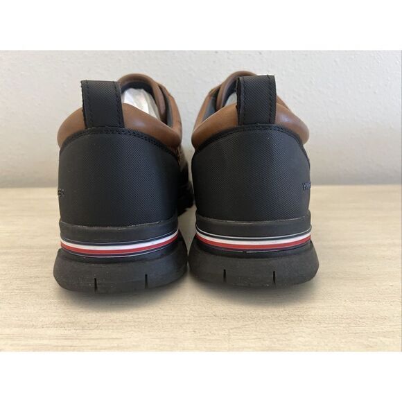 Tommy Hilfiger Men Sz 12 Ignite Shooties Natural/Black Zip Water Resistant SIB - Picture 8 of 11